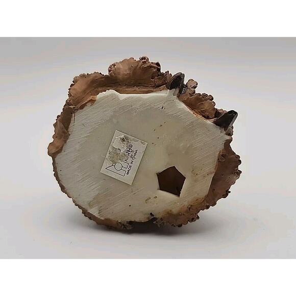 Vintage Meerchi MRH Little Girl w/ Teddy Bear Resin Figurine 3.25" Hand Painted - Picture 6 of 6